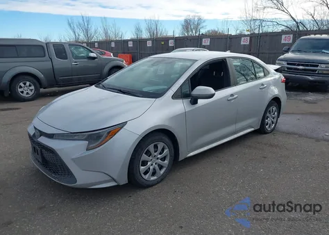 2025 Toyota Corolla Le from USA, damaged, VIN 5YFEPMAEXMP249615